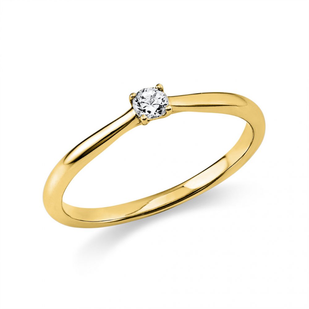 Yellowgold Diamond Ring