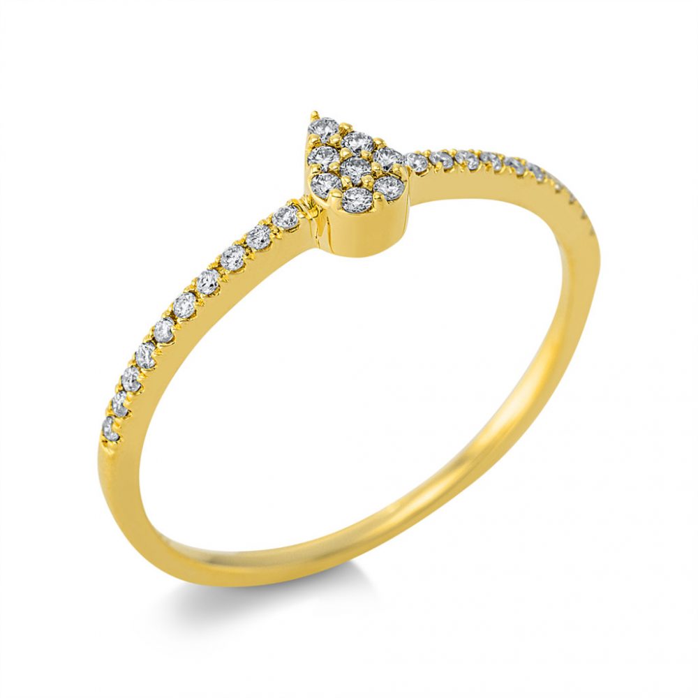 Yellowgold Diamond Ring