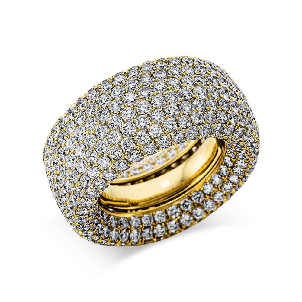 Yellowgold Diamond Ring