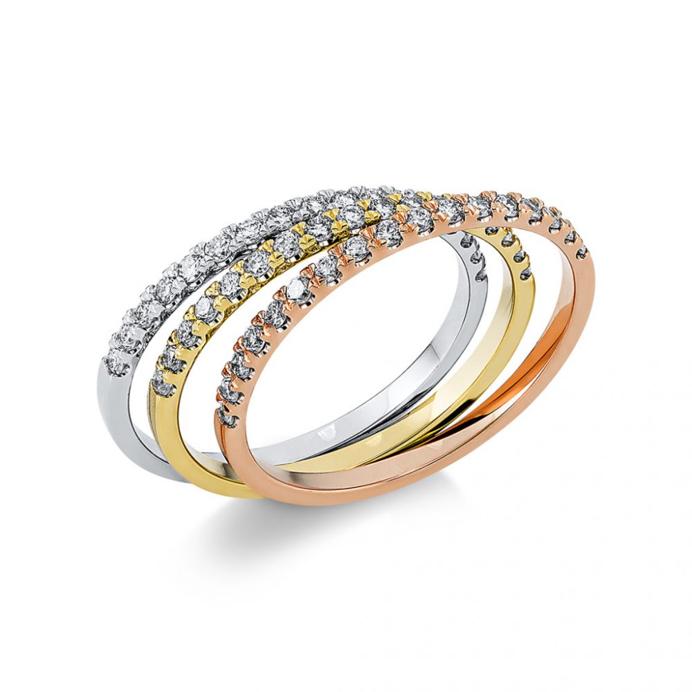 Whitegold / Yellowgold / Redgold Diamond Ring