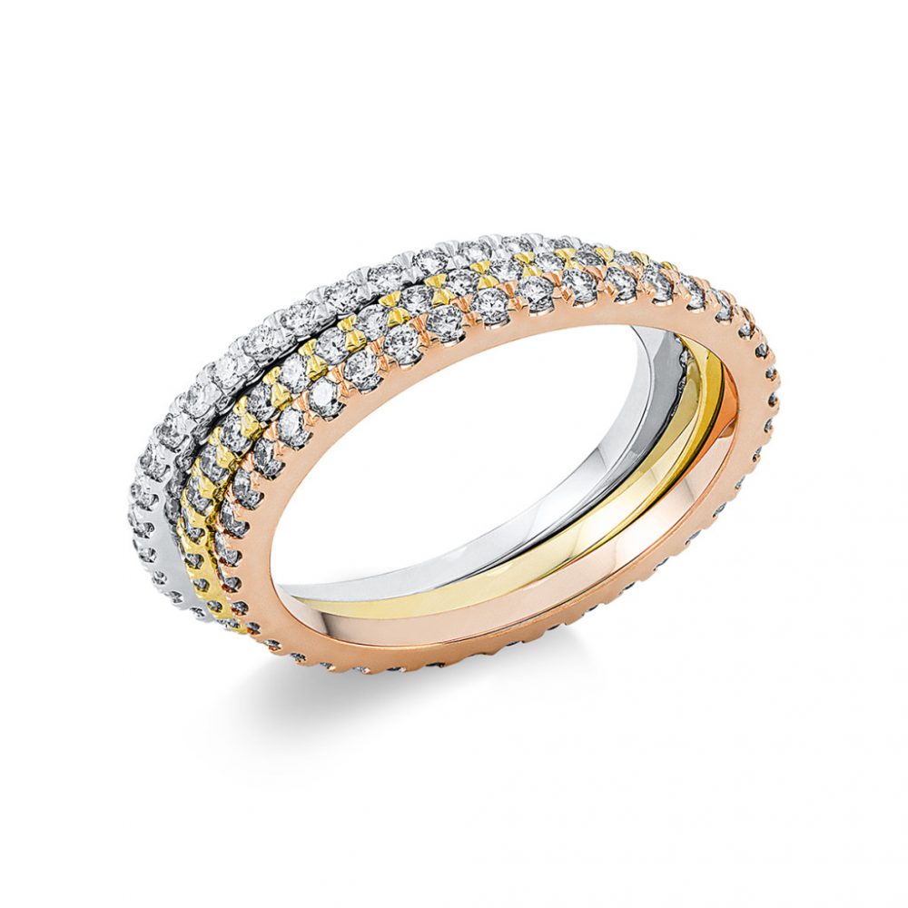 Whitegold / Yellowgold / Redgold Diamond Ring