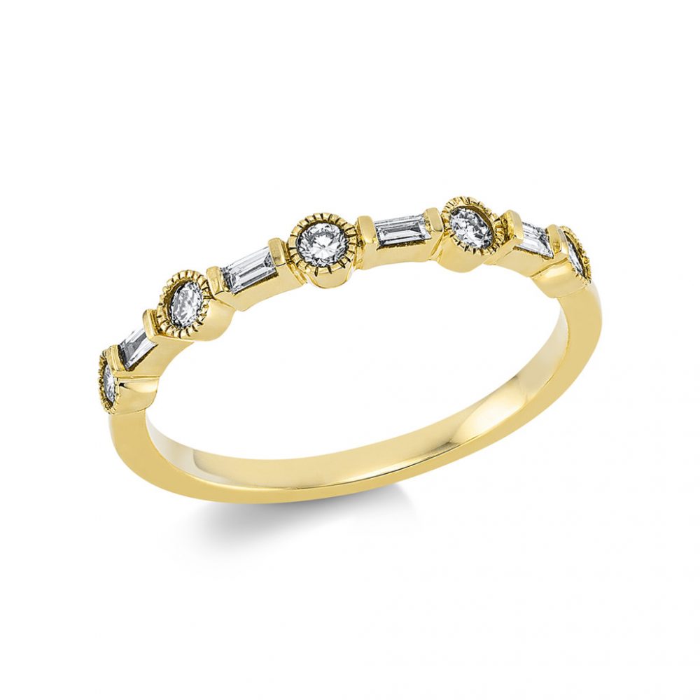 Yellowgold Diamond Ring