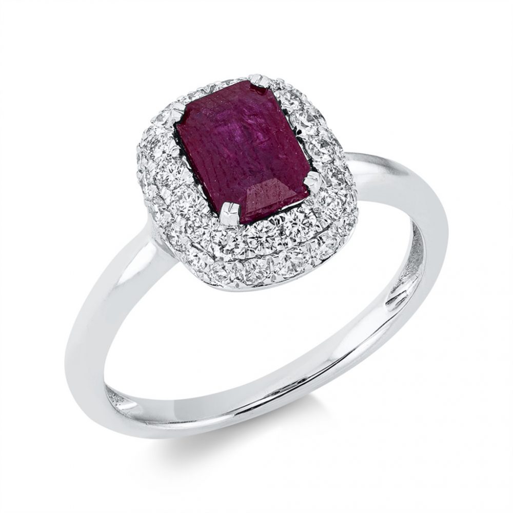 Whitegold Ruby Ring