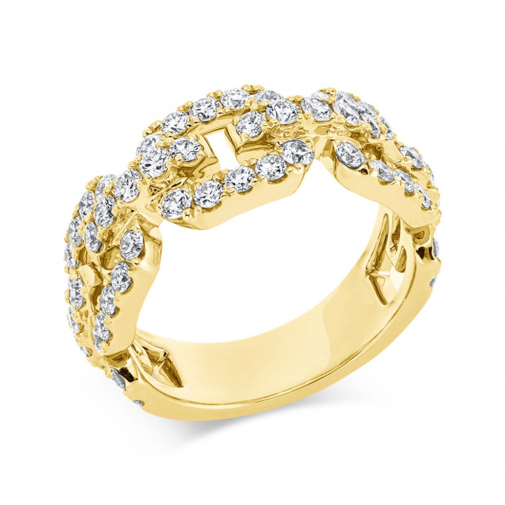 Yellowgold Diamond Ring