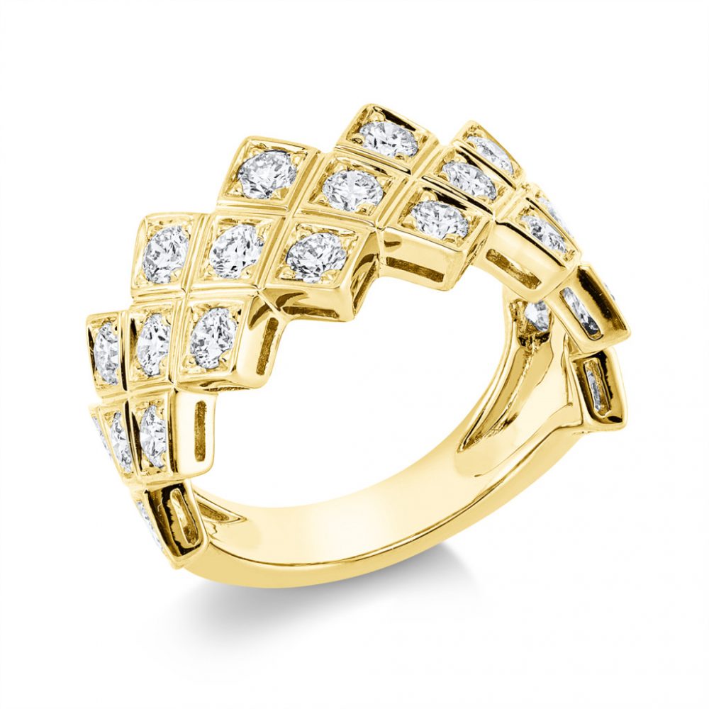 Yellowgold Diamond Ring