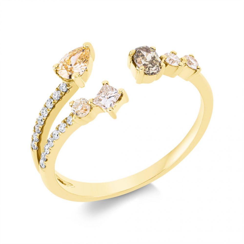 Yellowgold Diamond Ring