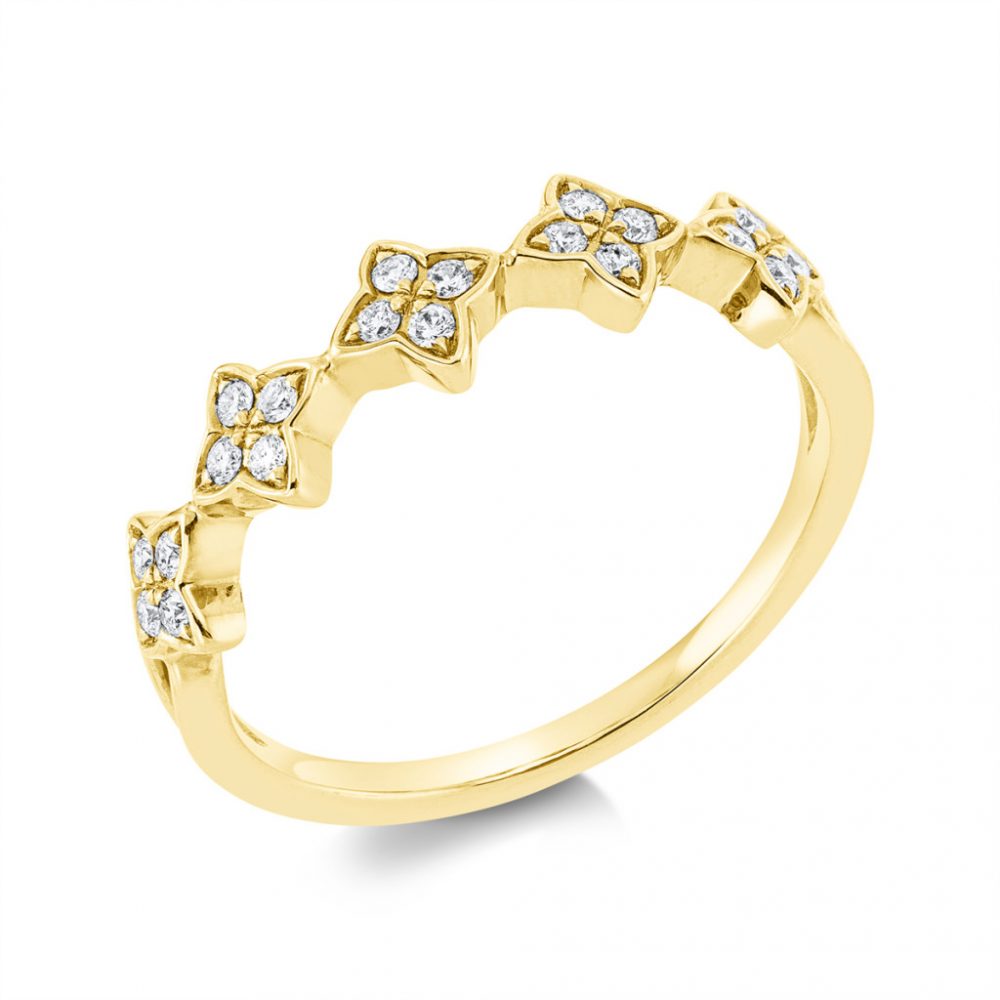 Yellowgold Diamond Ring