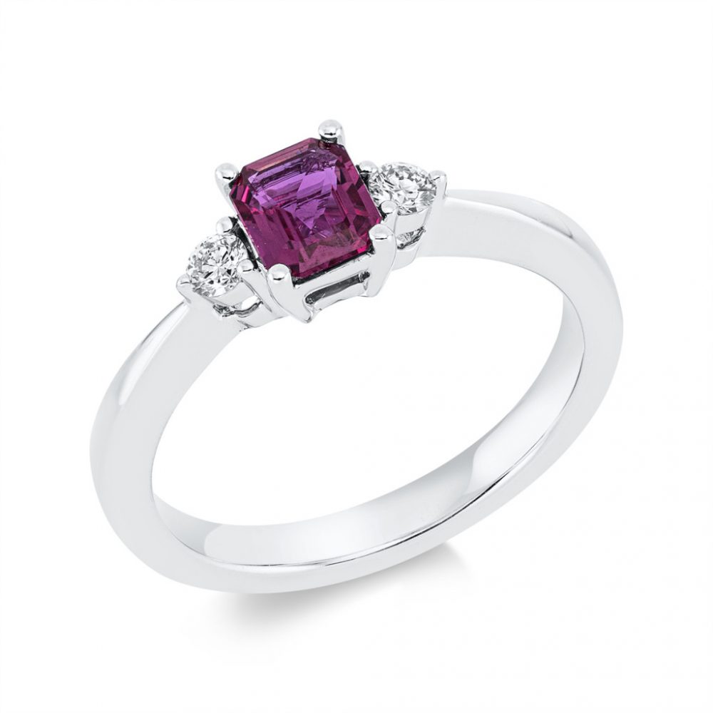 Whitegold Ruby Ring