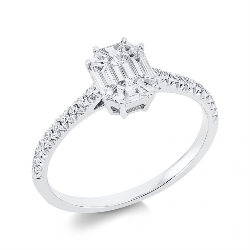 Whitegold Diamond Ring