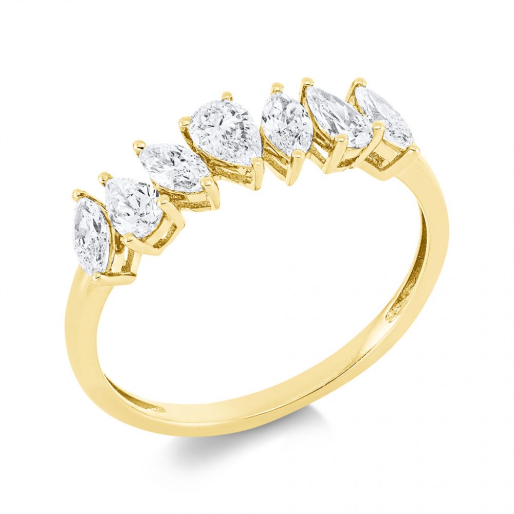 Yellowgold Diamond Ring