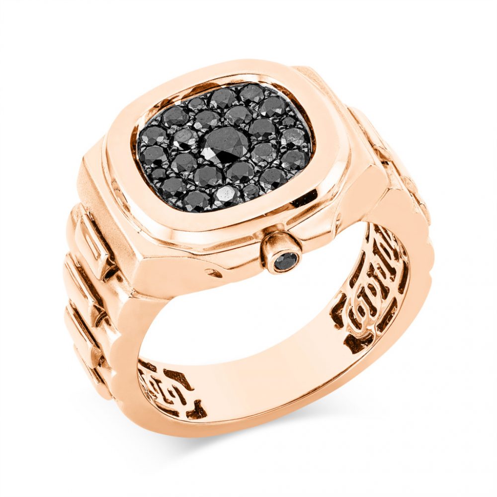 Redgold Diamond Ring