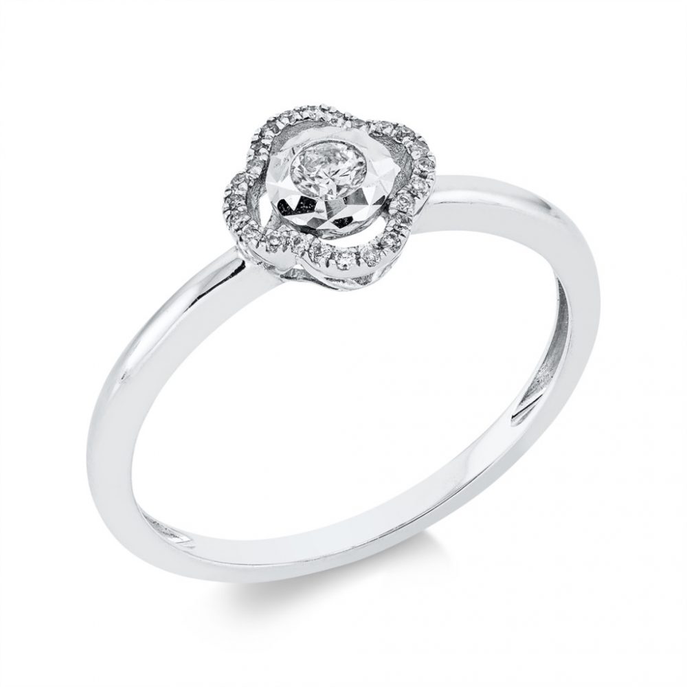 Whitegold Diamond Ring