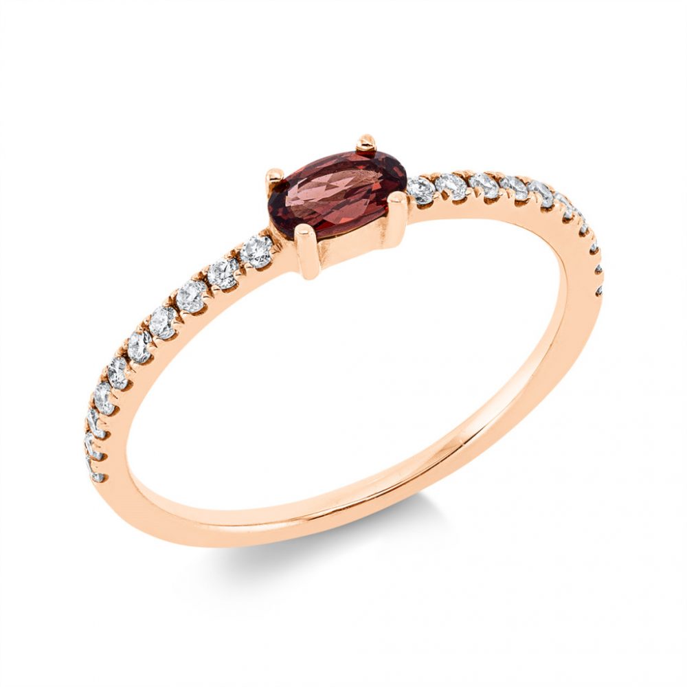 Redgold Garnet Ring