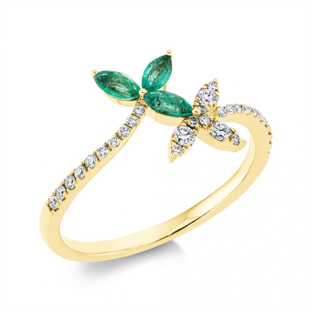 Yellowgold Emerald Ring