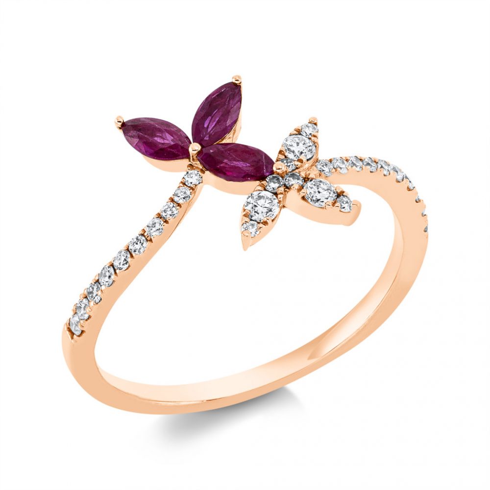 Redgold Ruby Ring