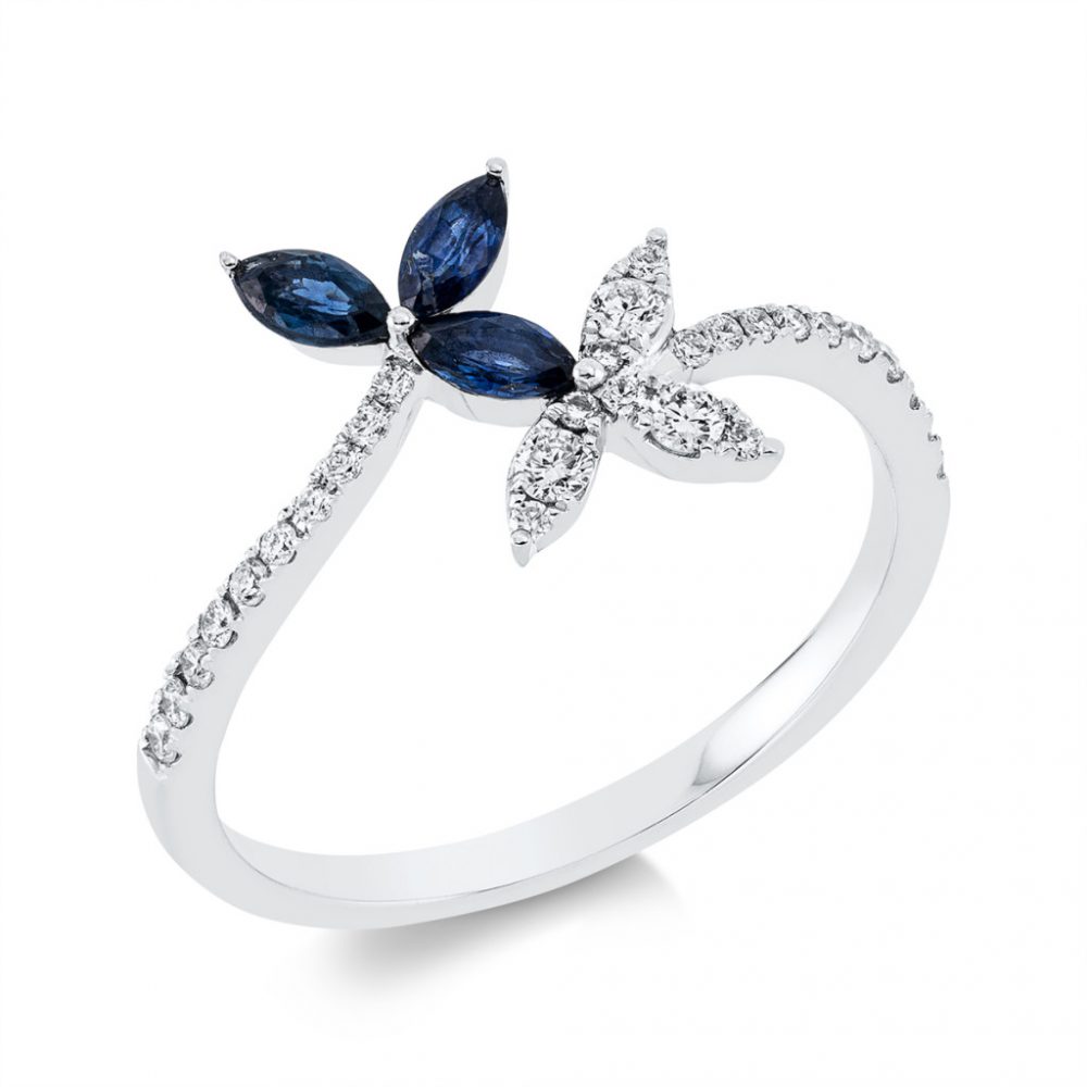 Whitegold Sapphire Ring