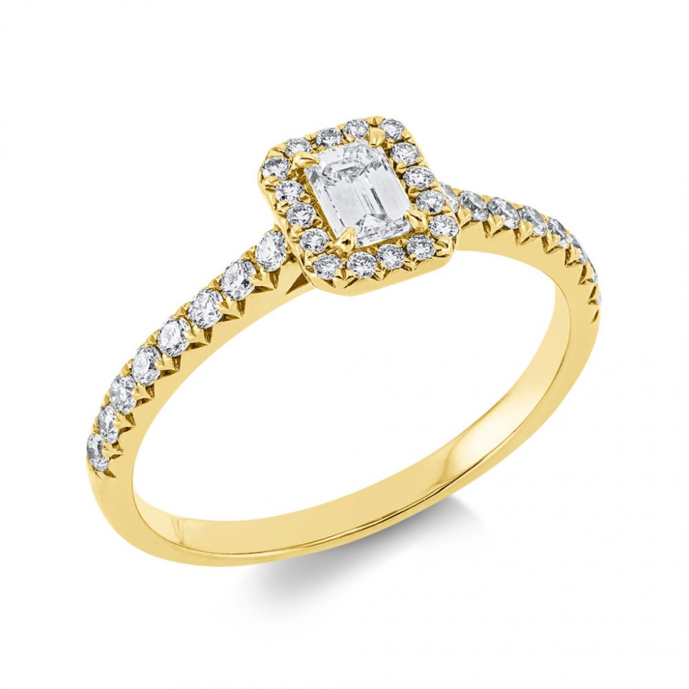 Yellowgold Diamond Ring