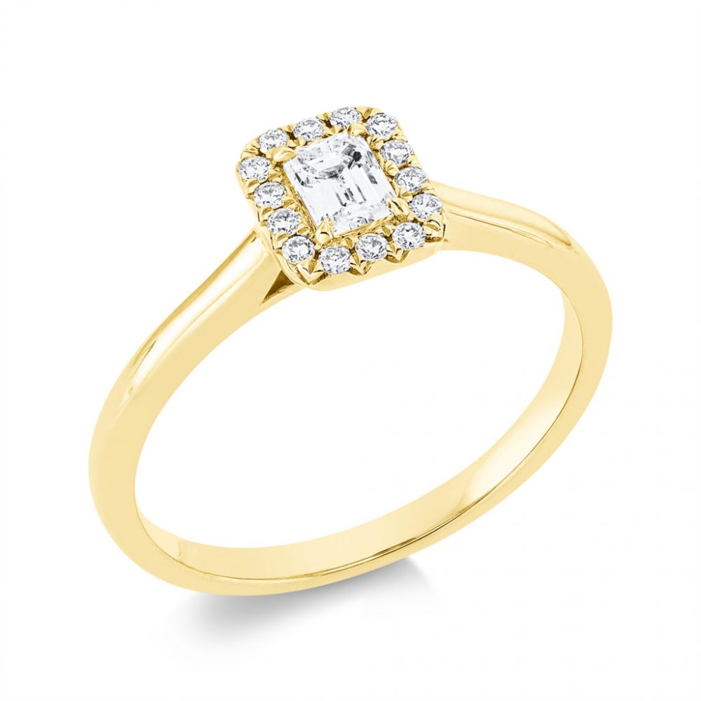 Yellowgold Diamond Ring