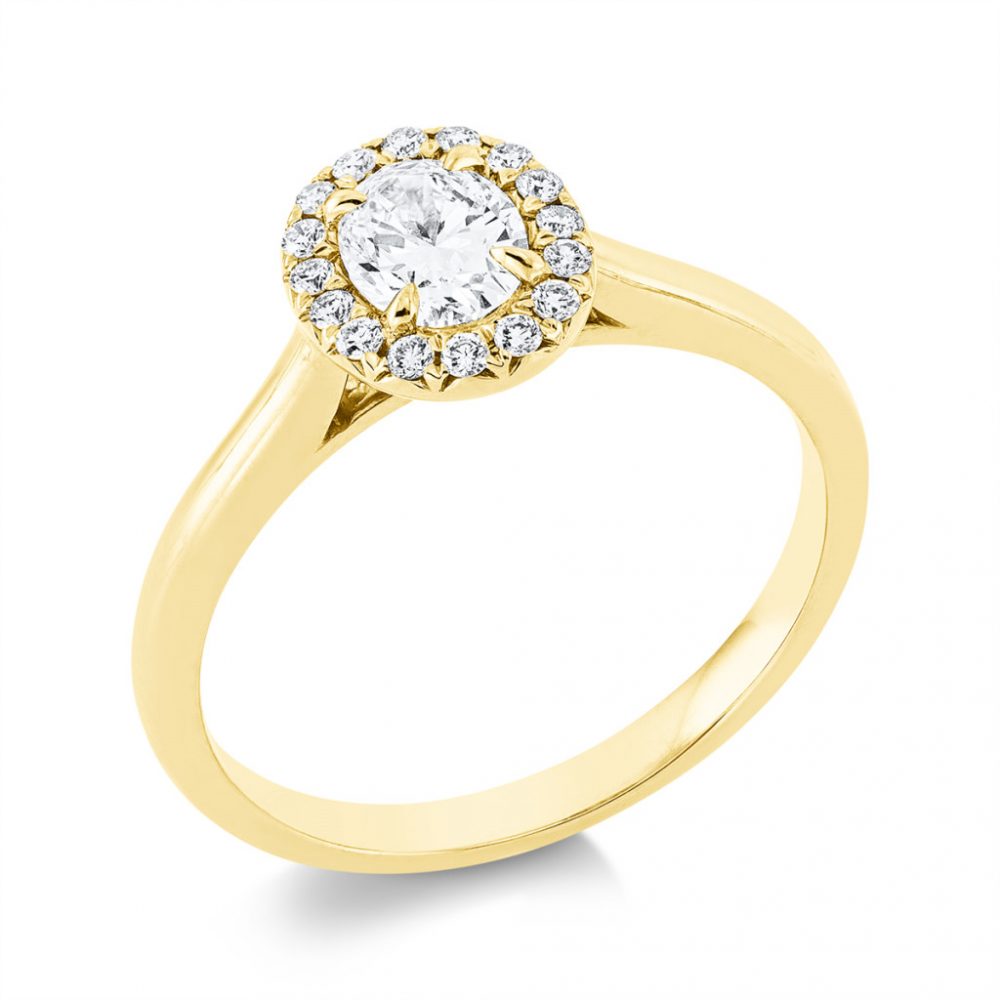 Yellowgold Diamond Ring