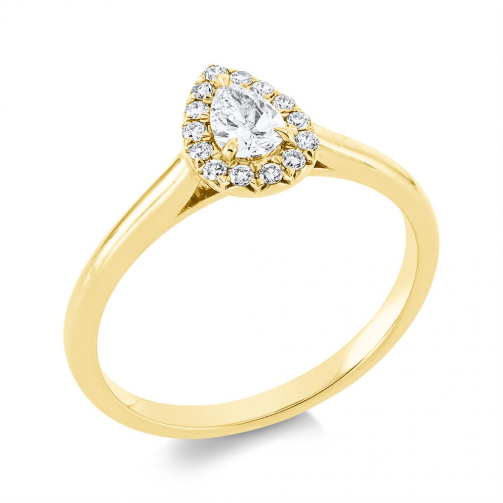 Yellowgold Diamond Ring