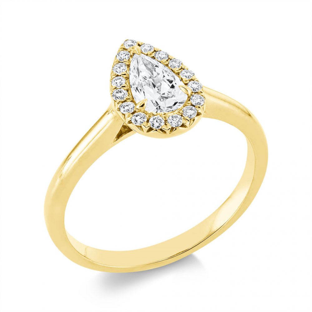 Yellowgold Diamond Ring