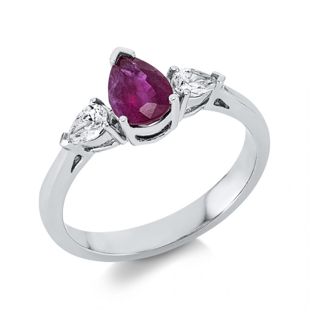 Whitegold Ruby Ring