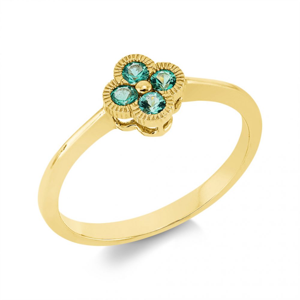 Yellowgold Emerald Ring