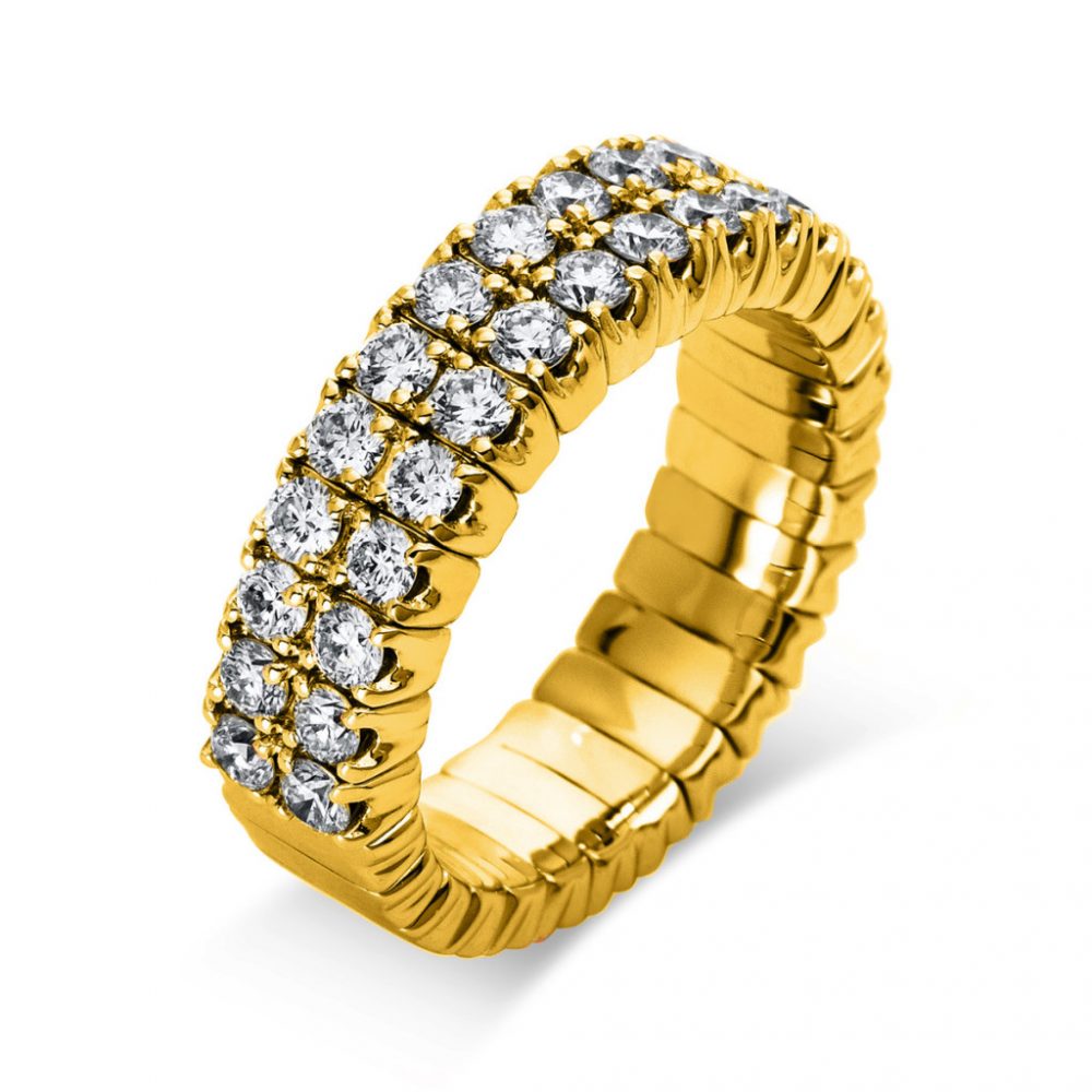 Yellowgold Diamond Ring