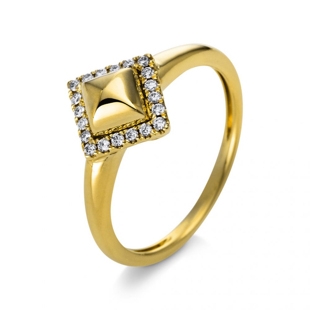 Yellowgold Diamond Ring