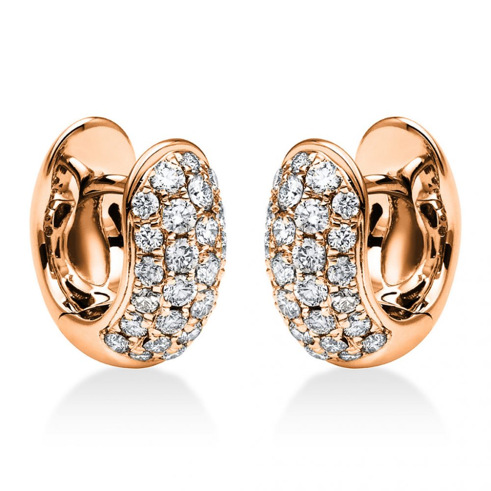 Redgold Diamond Earrings