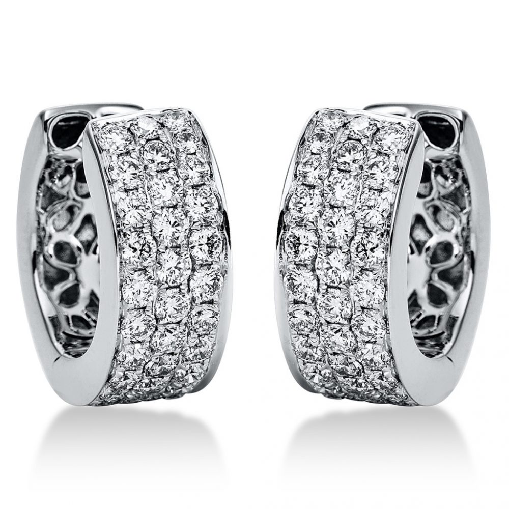 Whitegold Diamond Earrings