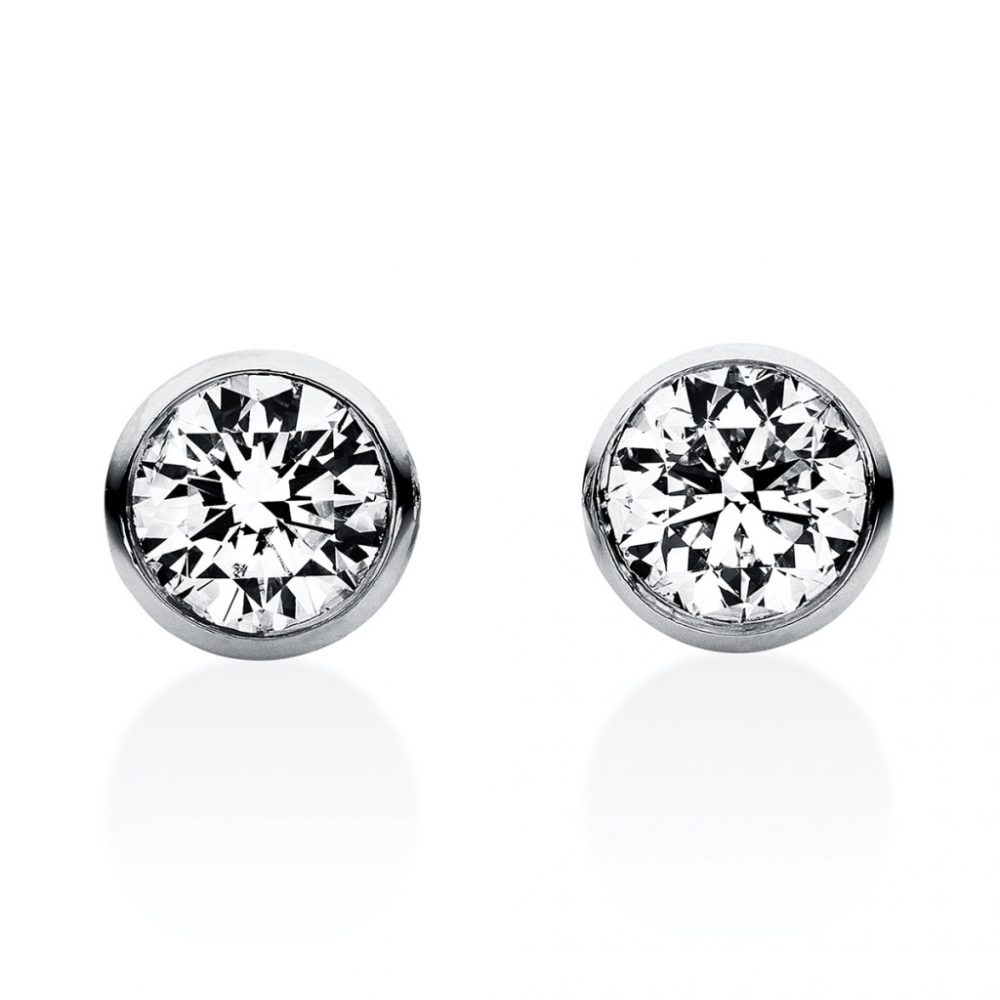 Whitegold Diamond Earrings