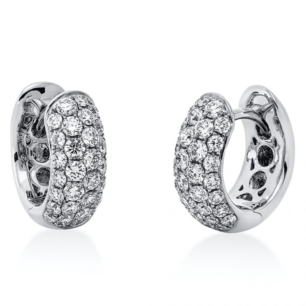 Whitegold Diamond Earrings