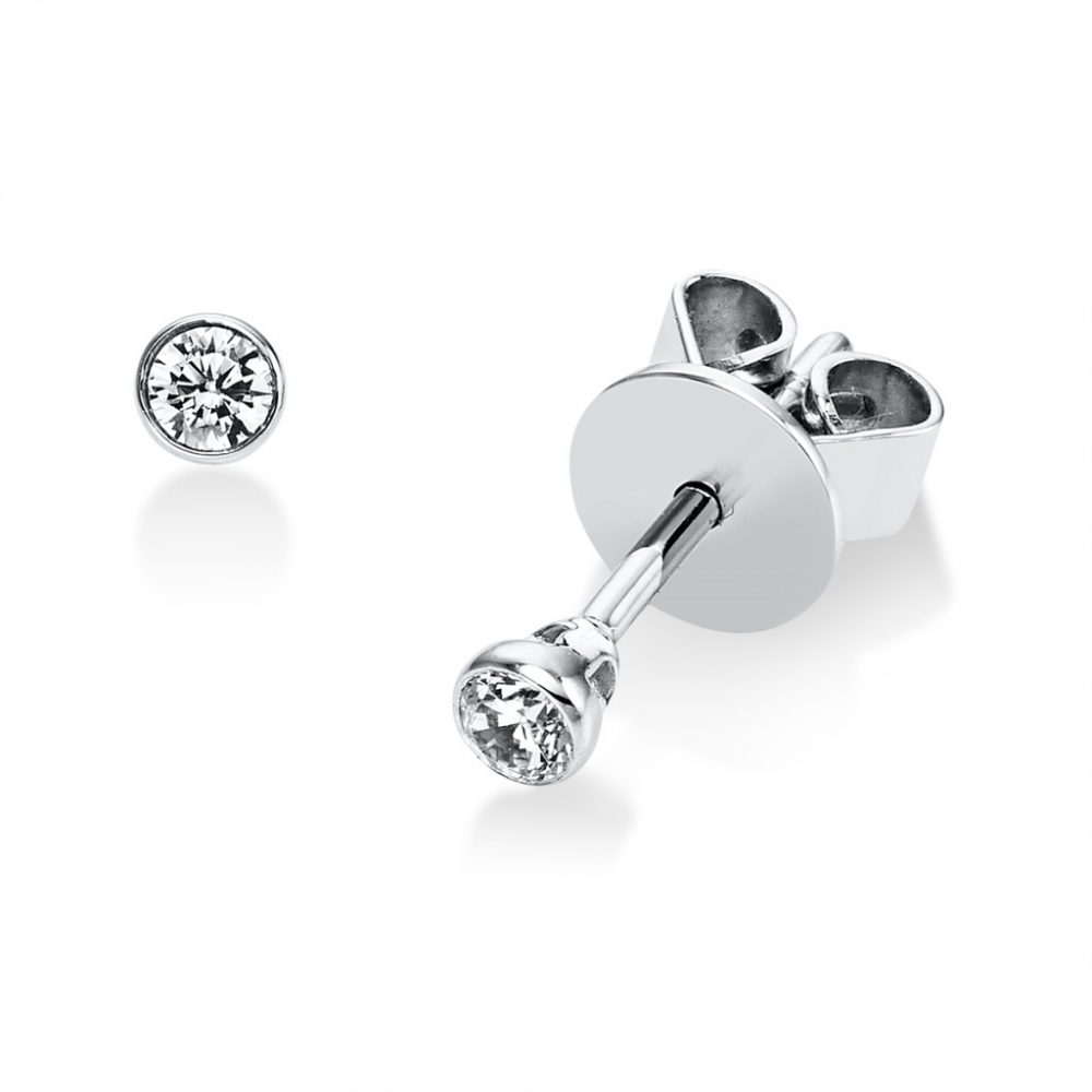 Whitegold Diamond Earrings