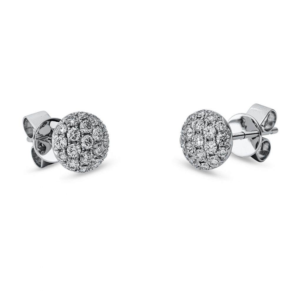 Whitegold Diamond Earrings