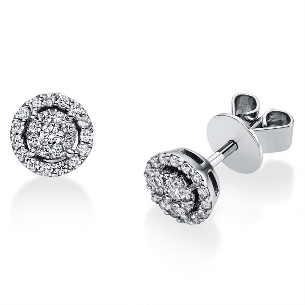 Platinum Diamond Earrings