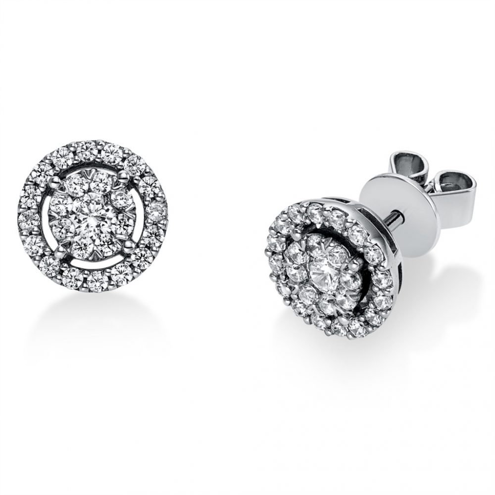 Platinum Diamond Earrings