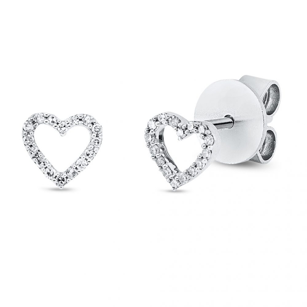 Whitegold Diamond Earrings