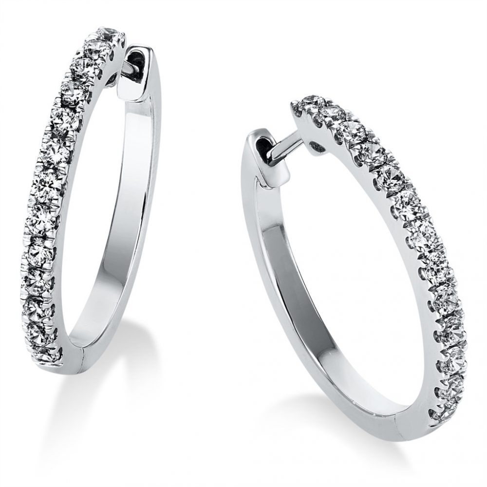 Platinum Diamond Earrings