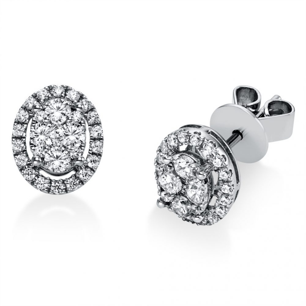 Platinum Diamond Earrings