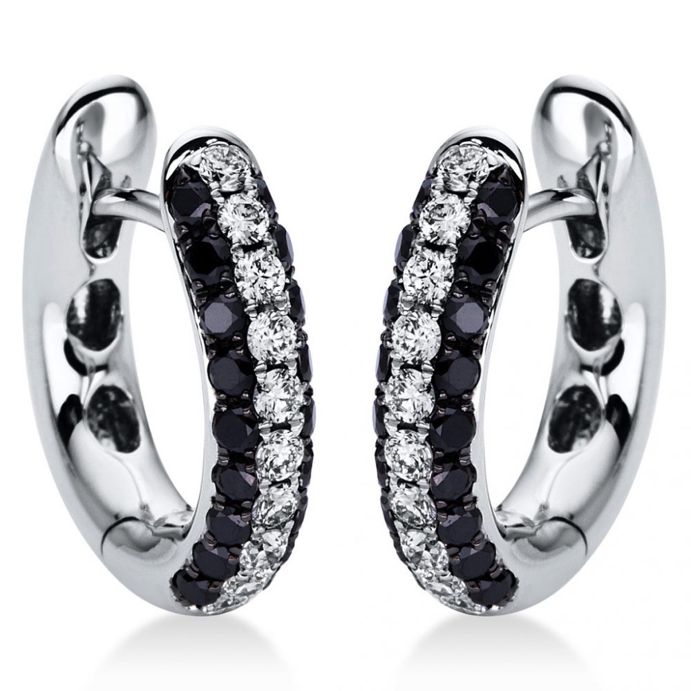 Whitegold Diamond Earrings