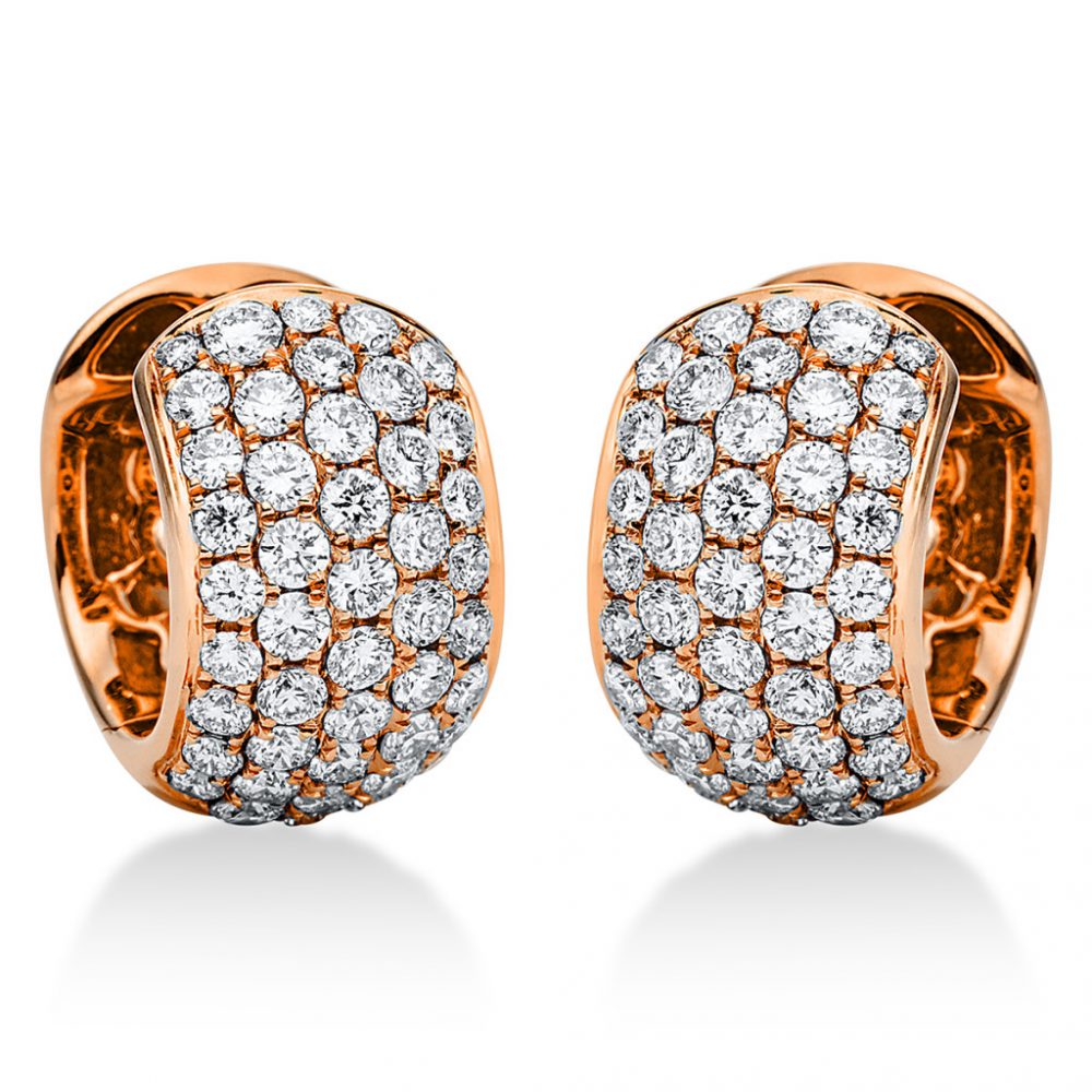 Redgold Diamond Earrings