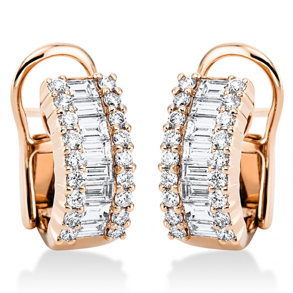 Redgold Diamond Earrings