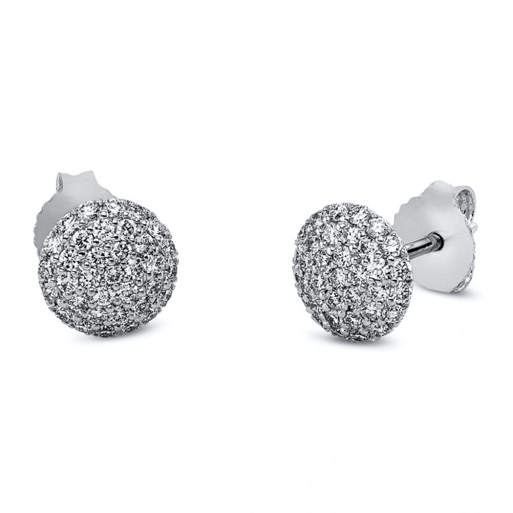 Whitegold Diamond Earrings