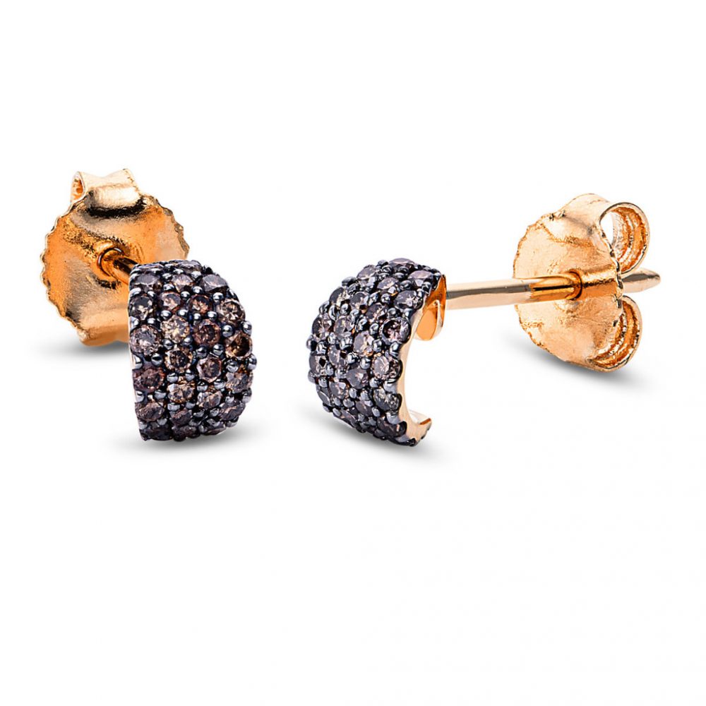 Redgold Diamond Earrings