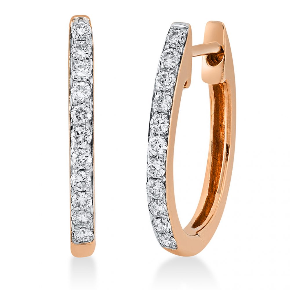 Redgold Diamond Earrings