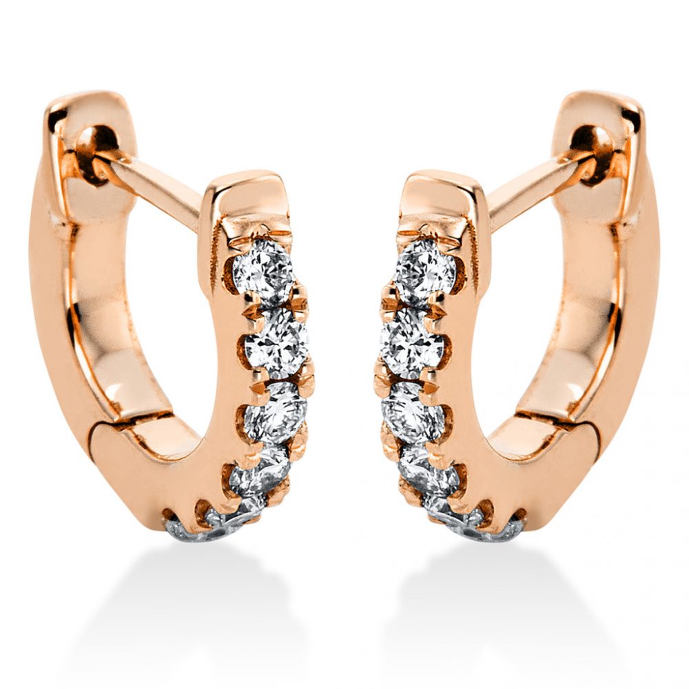 Redgold Diamond Earrings