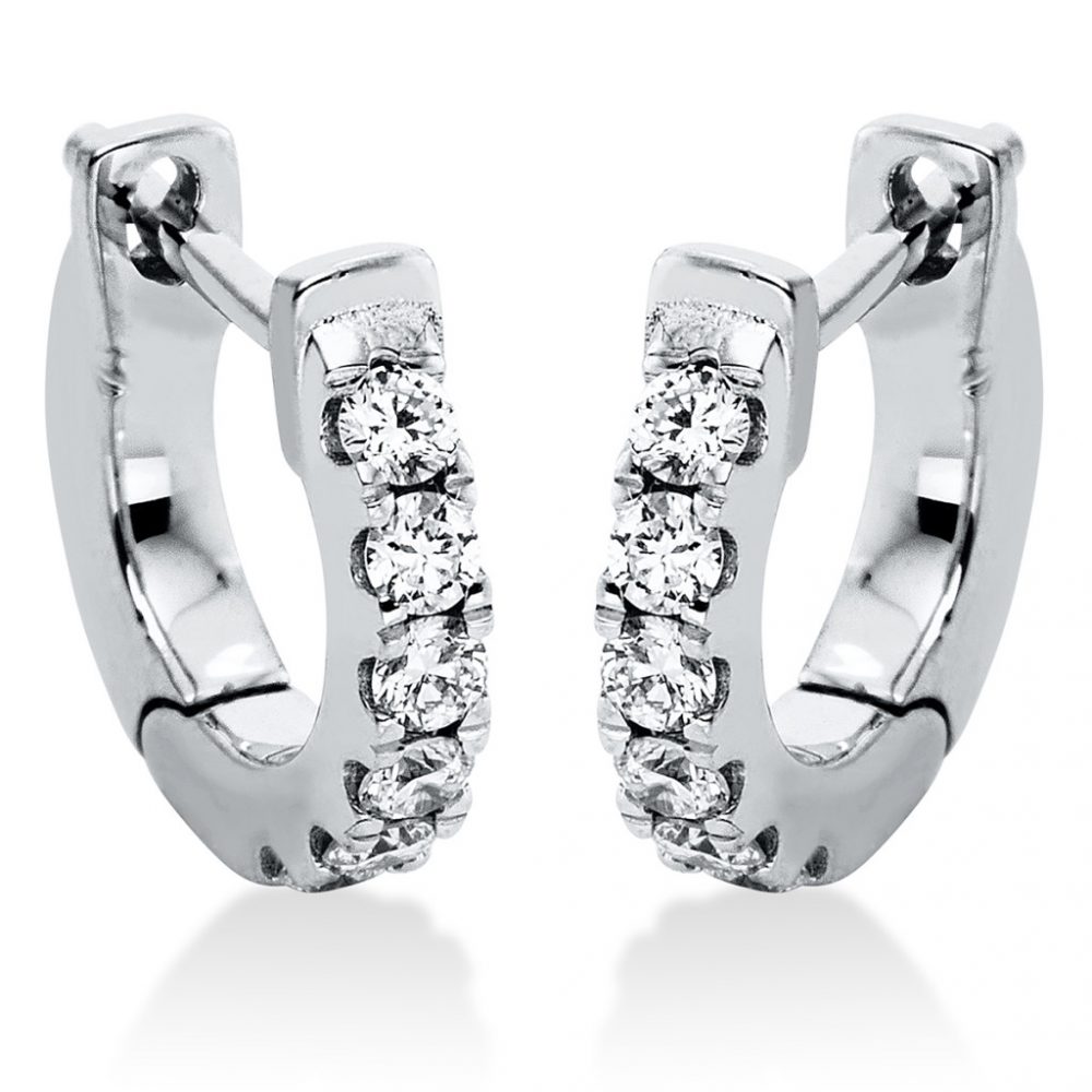 Whitegold Diamond Earrings