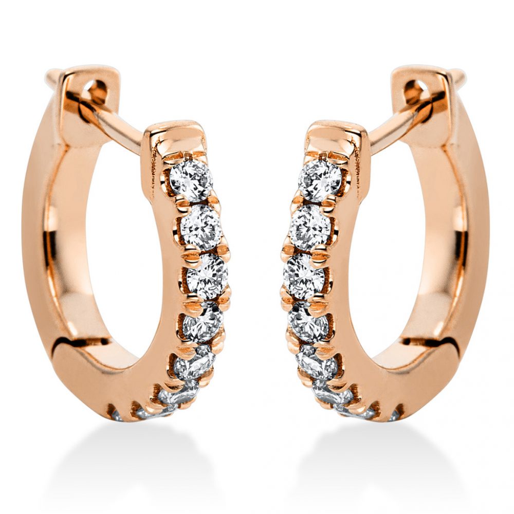 Redgold Diamond Earrings