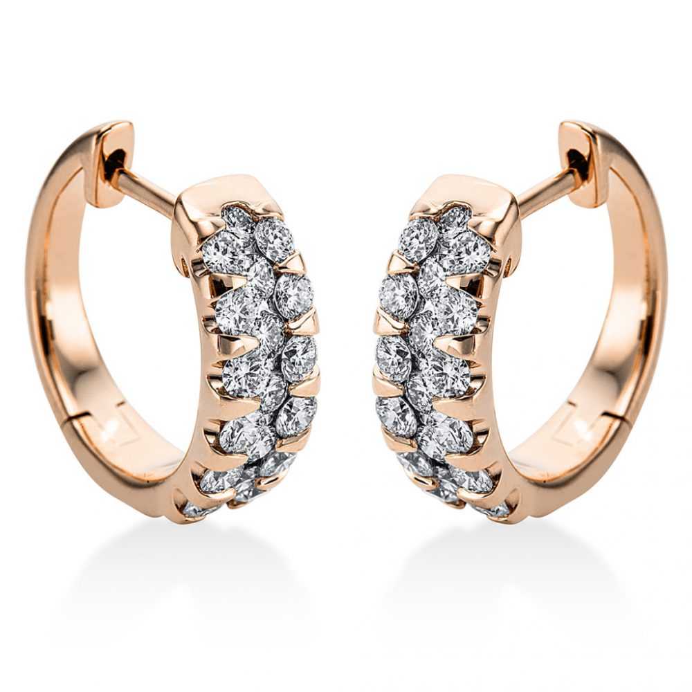 Redgold Diamond Earrings